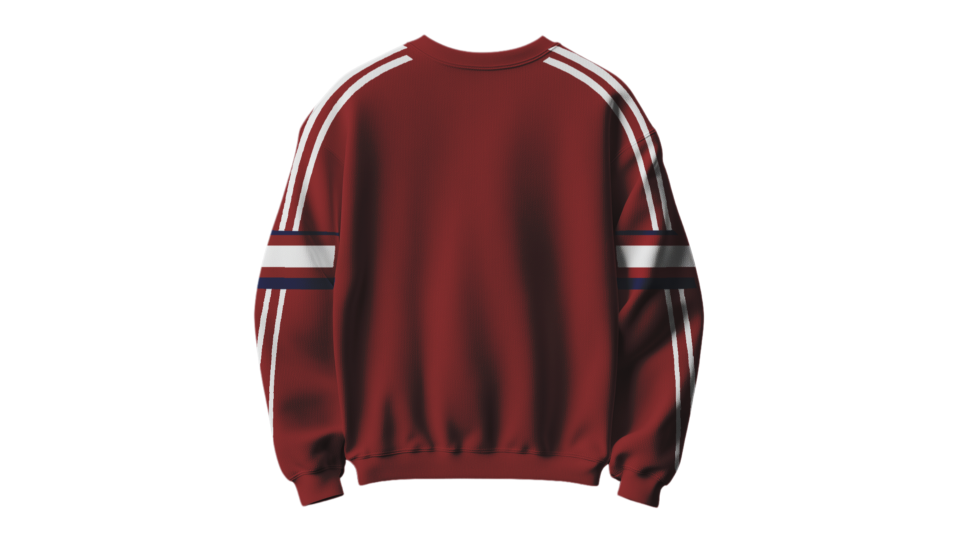 90'S COLLECTION - Özel Tasarım Vişne Çürüğü Şeritli Sweatshirt