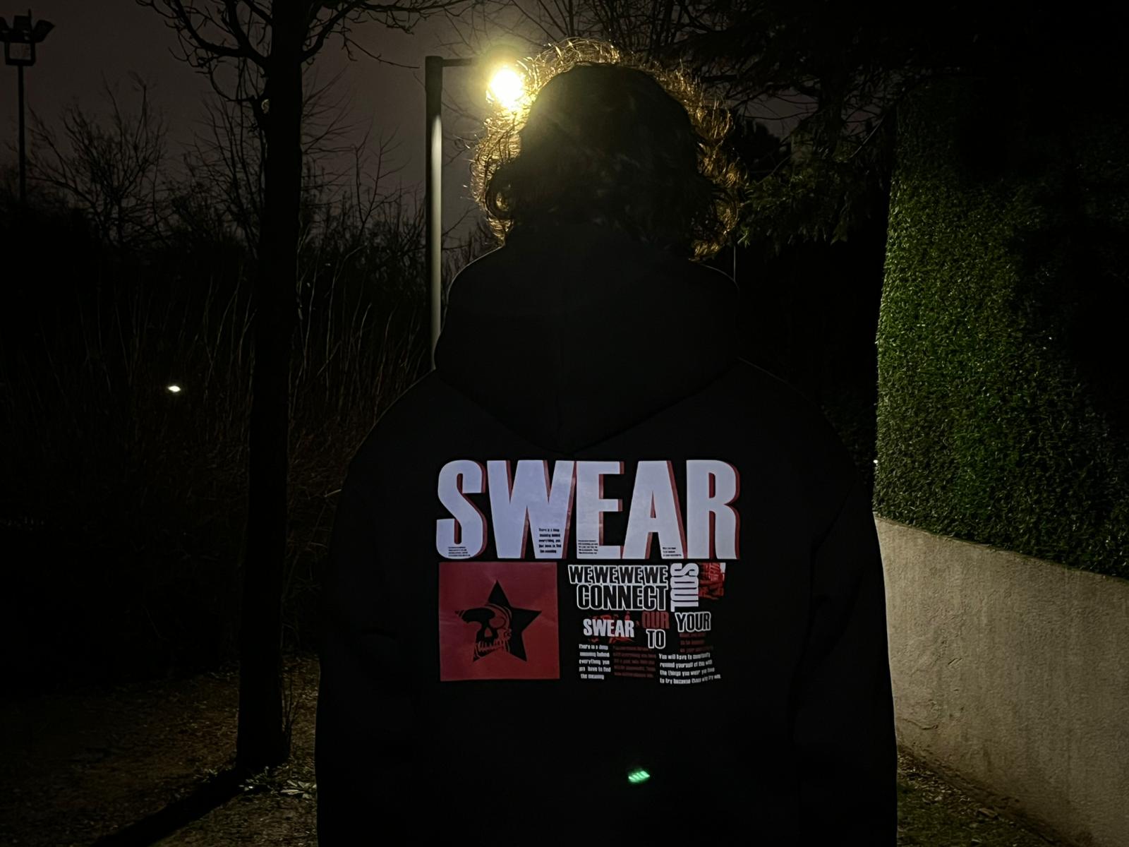 SWEAR - S'Koi Collection | Siyah Hoodie