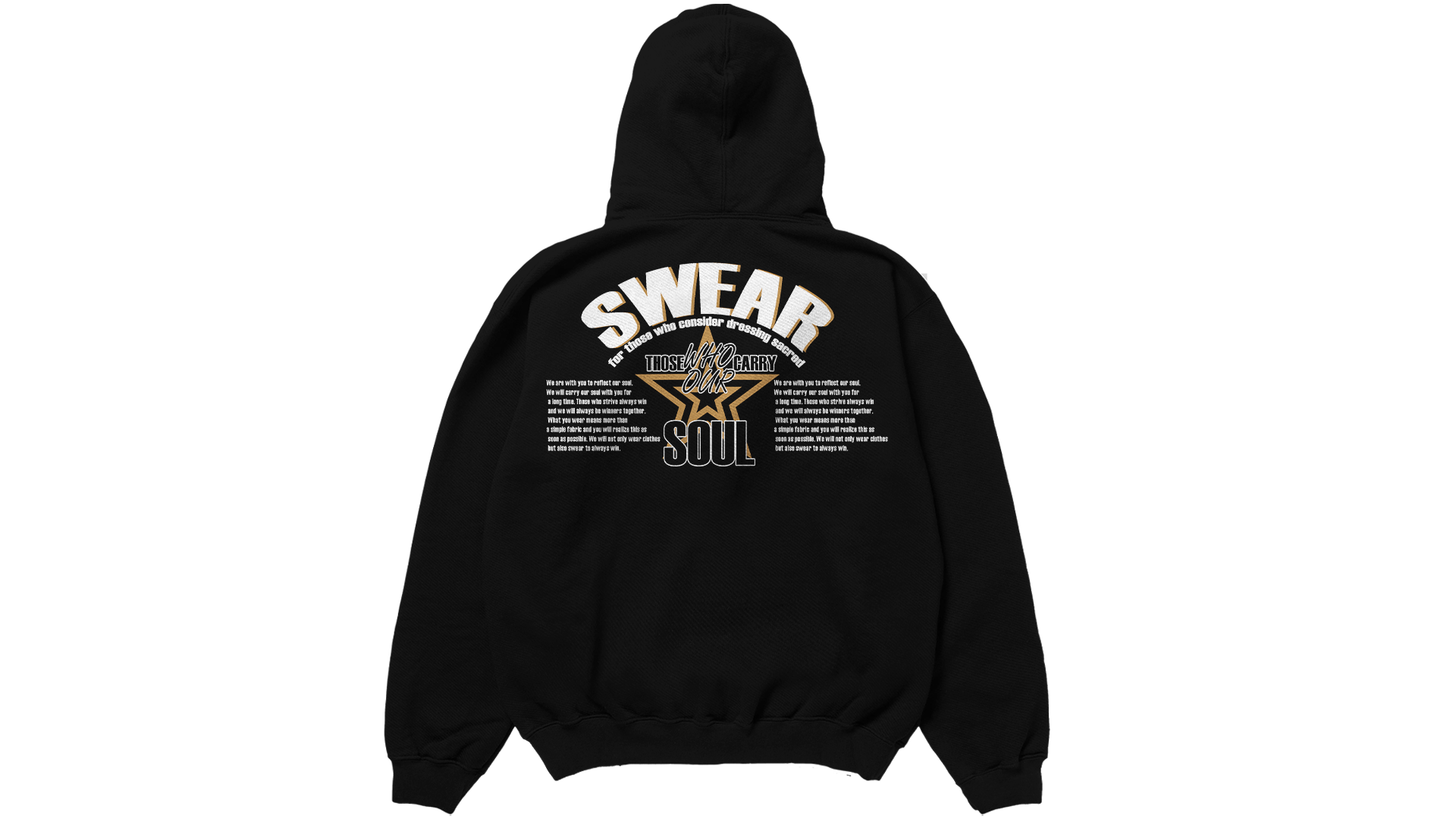SWEAR - S'Koi Collection | Siyah Hoodie