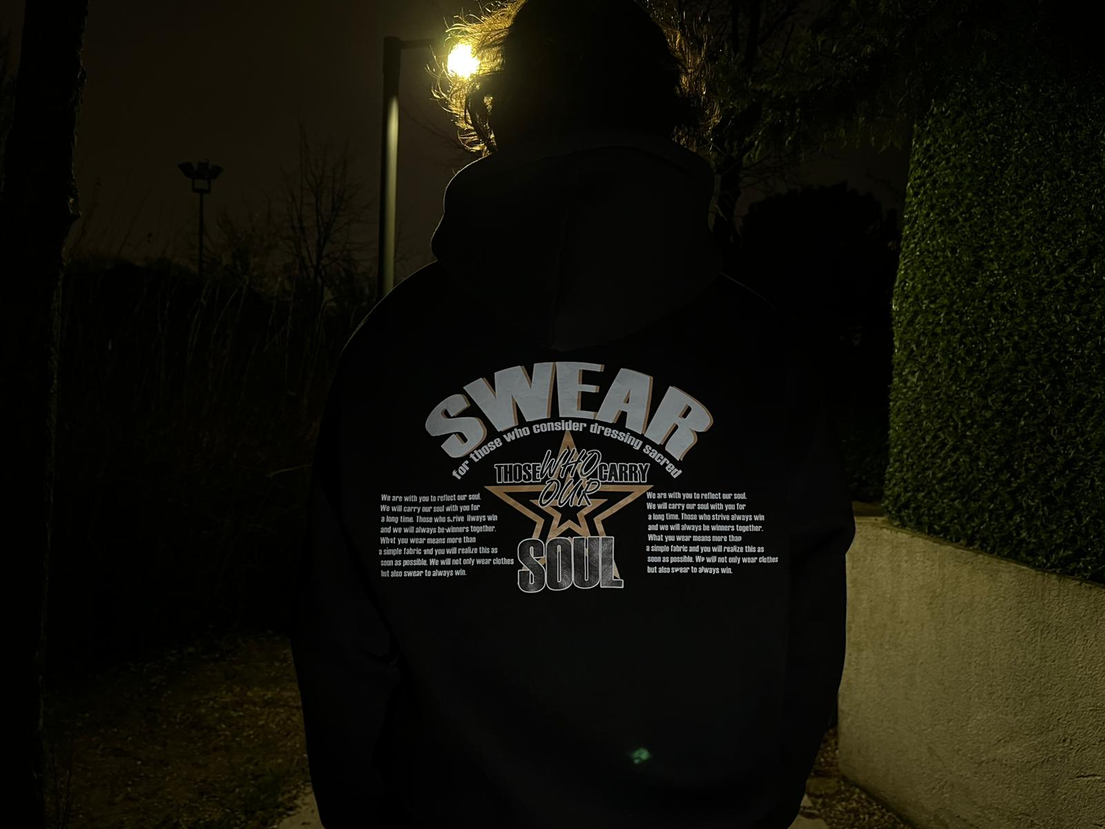 SWEAR - S'Koi Collection | Siyah Hoodie